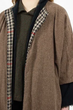 Daniela Gregis Reversible Cashmere Coat Abete| Outerwear