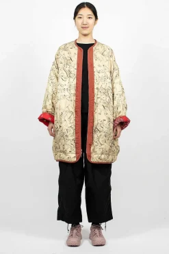 VISVIM Reversible Liner Coat Bandana Red| Bandanas