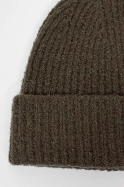Acne Studios Ribbed Beanie Forest Green| Hats