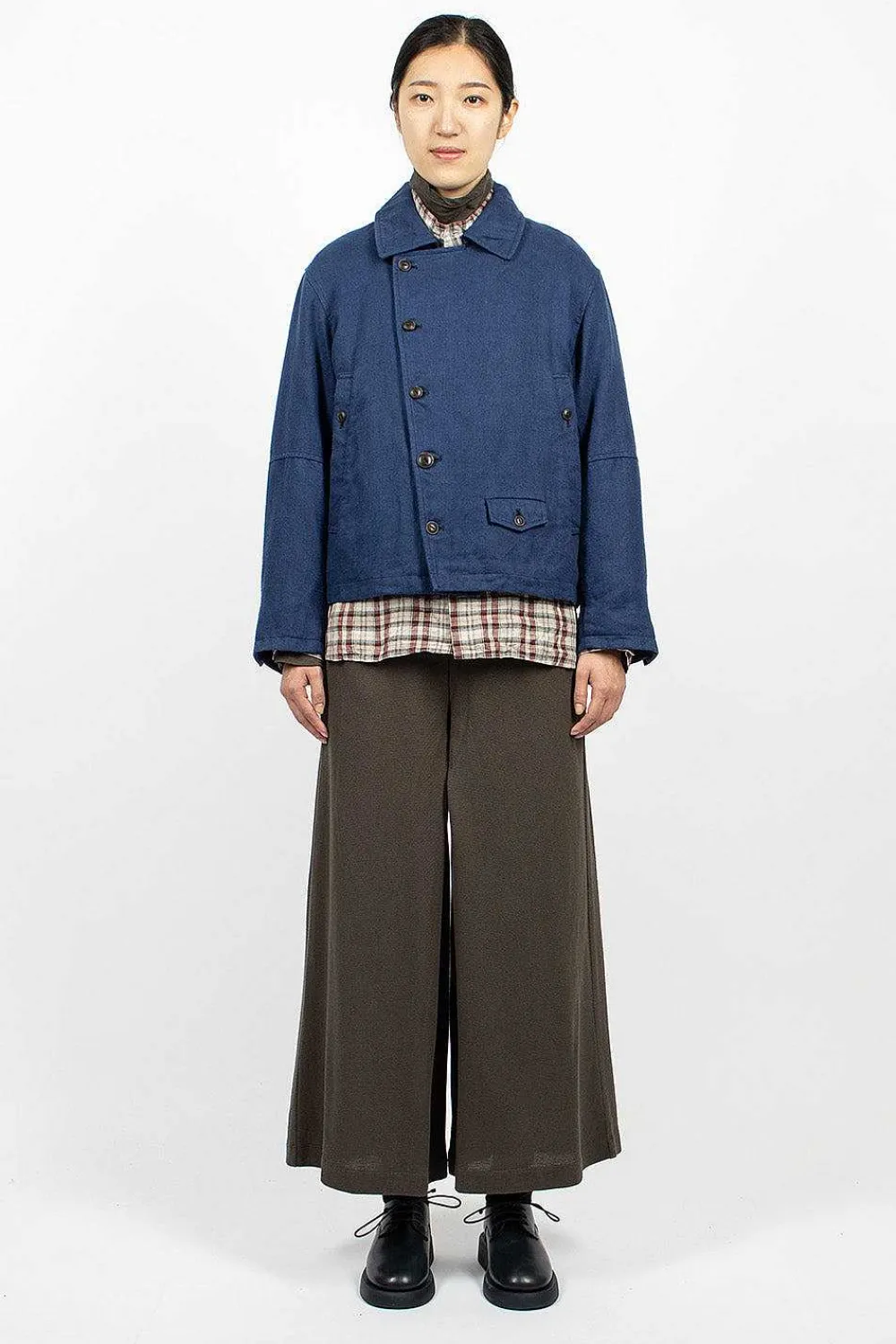 Vlas Blomme Riders Jacket Blue| Outerwear