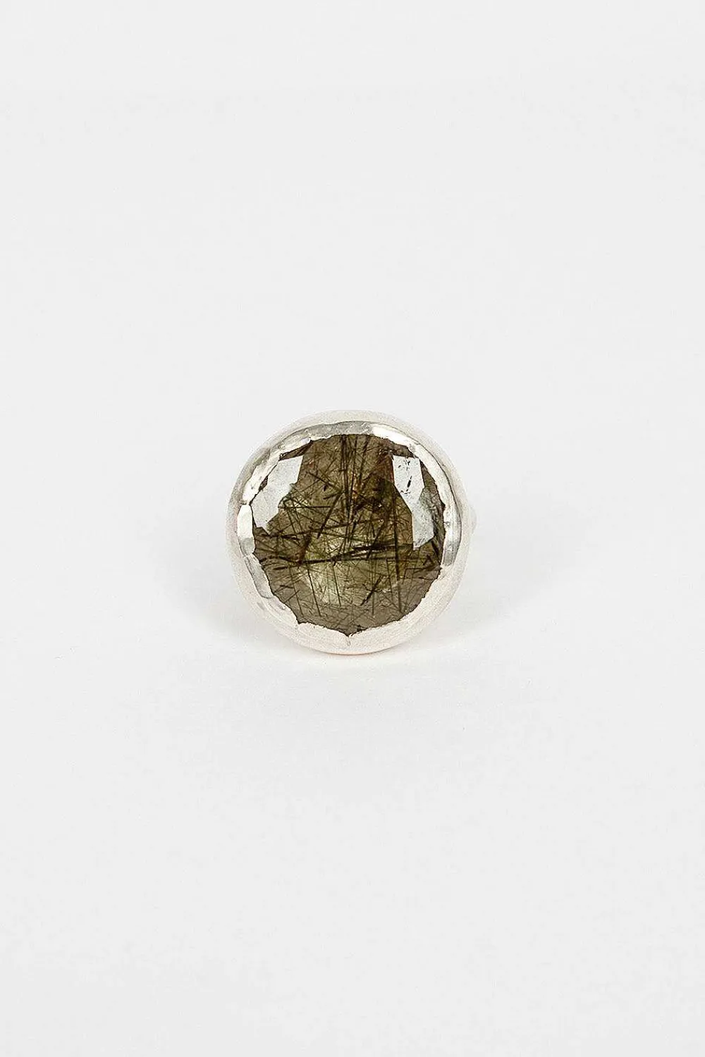 Rosa Maria Robbie 1 Green Rutilated Quartz| Rings