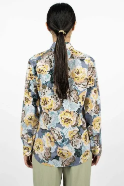 Dries Van Noten Rose Shirt Mauve| Shirts