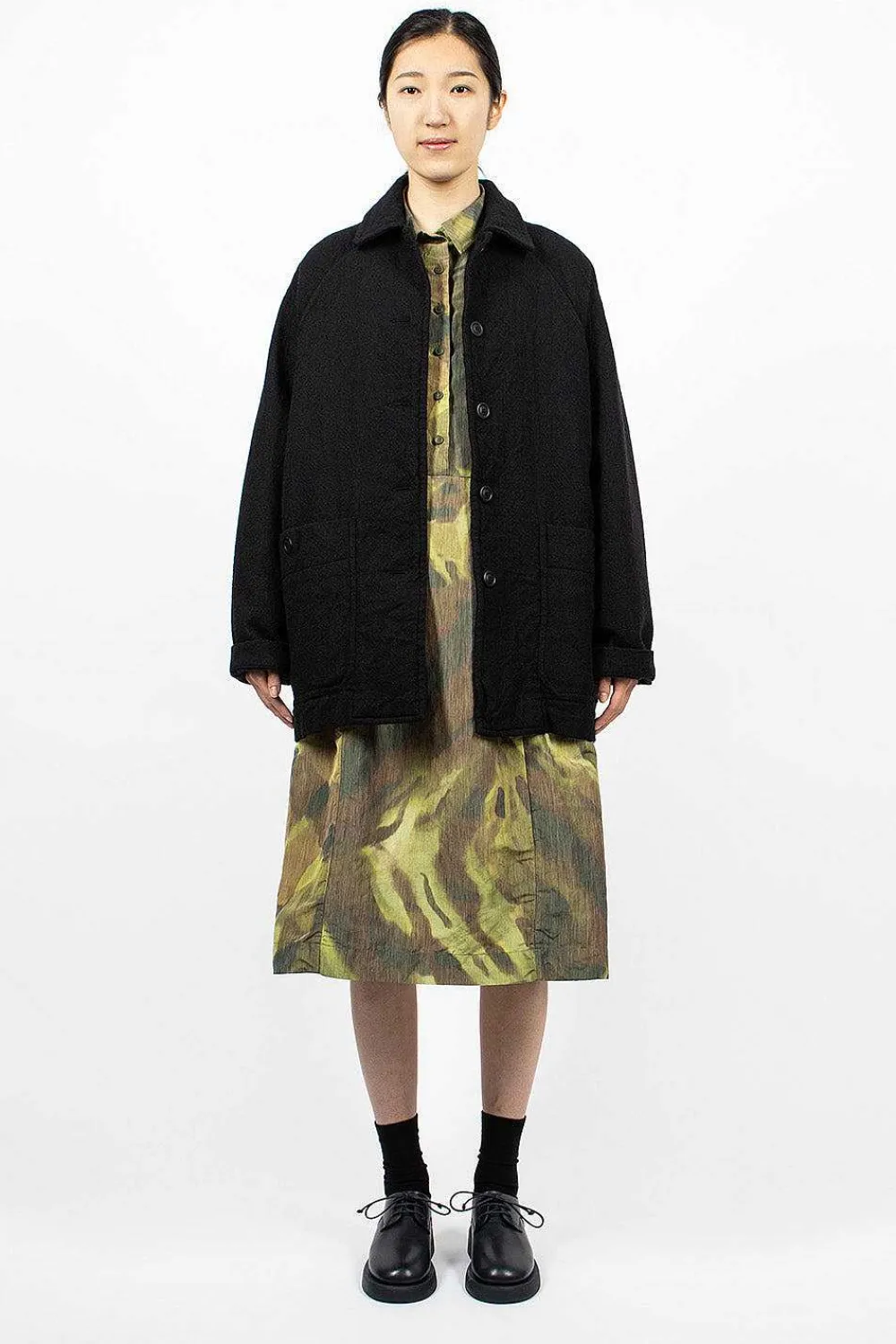 Casey Casey Rotty Jacket Wool Black| Outerwear