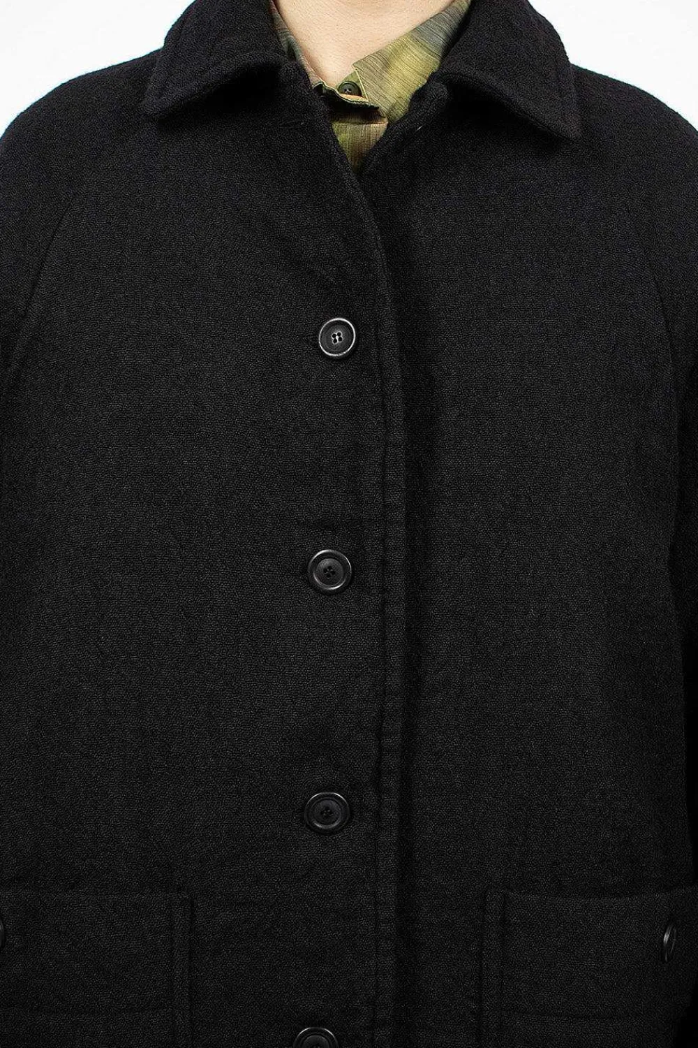 Casey Casey Rotty Jacket Wool Black| Outerwear