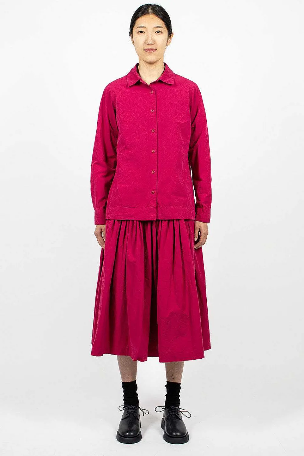 Casey Casey Rouchetine Skirt Raspberry| Skirts