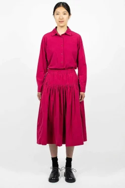Casey Casey Rouchetine Skirt Raspberry| Skirts