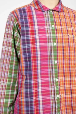 Engineered Garments FWK Rounded Collar Shirt Multi| Shirts