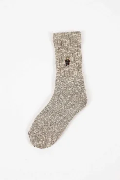 Rostersox Rs-253 Bear Socks Khaki| Tights & Socks