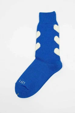 Rostersox Rs-63 Heart Socks Blue| Tights & Socks
