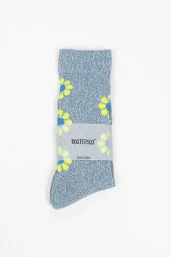 Rostersox Rs-195 Peace Socks Blue| Tights & Socks