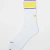 Rostersox Rs-219 Stripe Socks Purple| Tights & Socks