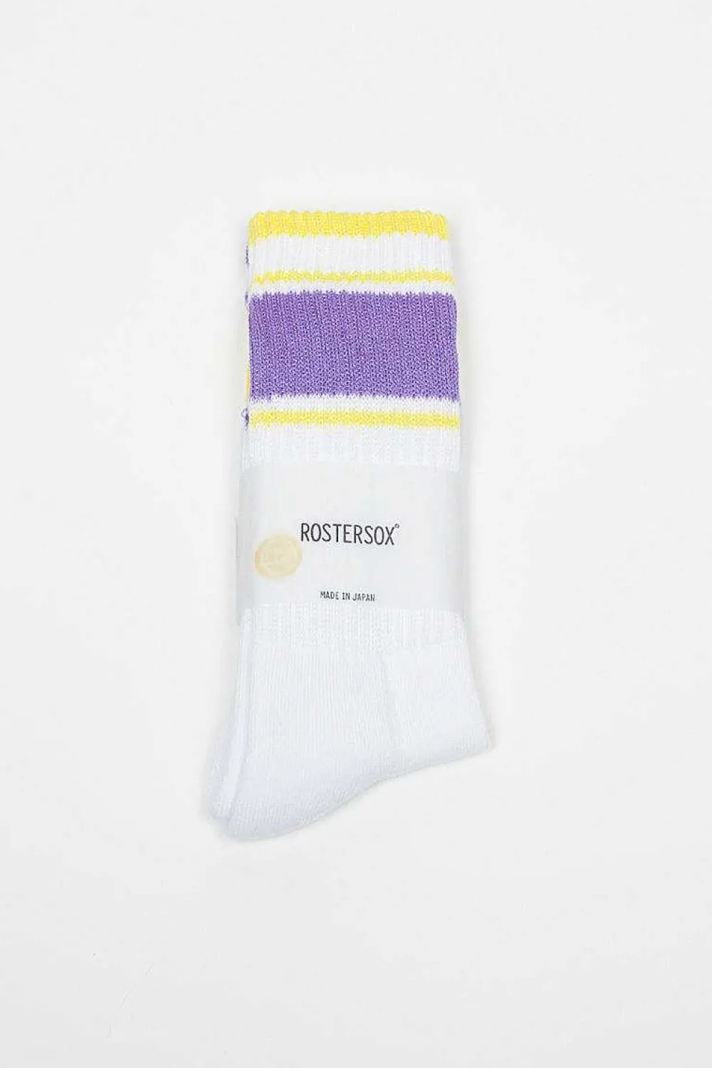 Rostersox Rs-219 Stripe Socks Purple| Tights & Socks