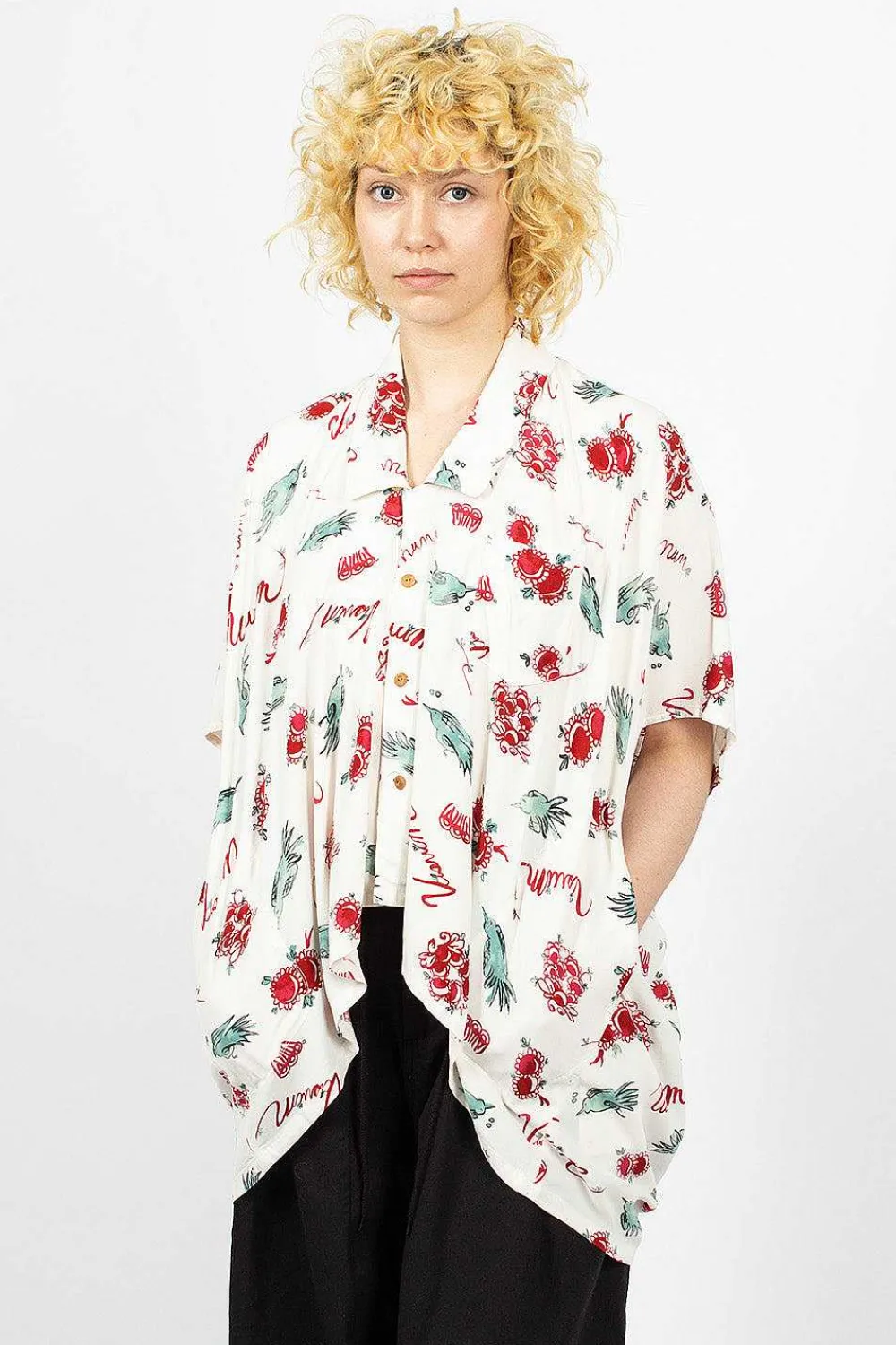 VISVIM Ruana Blouse Sunnybird| Tops
