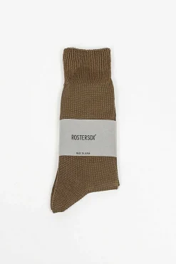 Rostersox Rx-63 Giza Socks Brown| Tights & Socks