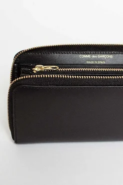 Comme des Garçons Wallets Sa0111 Classic Compartment Leather Purse Black| Wallets