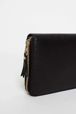Comme des Garçons Wallets Sa0111 Classic Compartment Leather Purse Black| Wallets