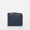 Comme des Garçons Wallets Sa3100 Leather Coin Purse Navy| Wallets