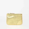 Comme des Garçons Wallets Sa8100G Zip Top Purse Gold| Wallets