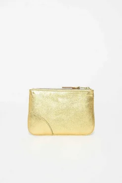 Comme des Garçons Wallets Sa8100G Zip Top Purse Gold| Wallets