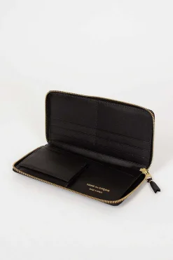 Comme des Garçons Wallets Sa0110Hl Black Huge Logo Wallet| Wallets