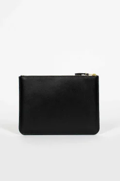 Comme des Garçons Wallets Sa5100Op Double Pocket Wallet Black| Wallets