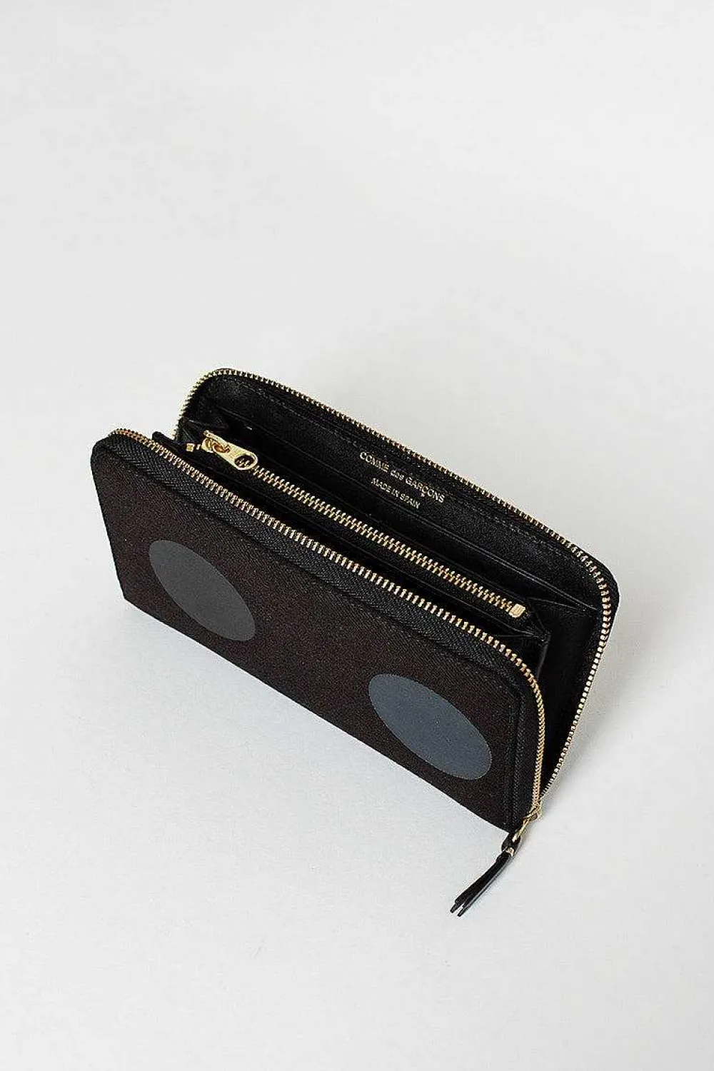 Comme des Garçons Wallets Sa0111Rd Classic Compartment Purse Black Dot| Wallets