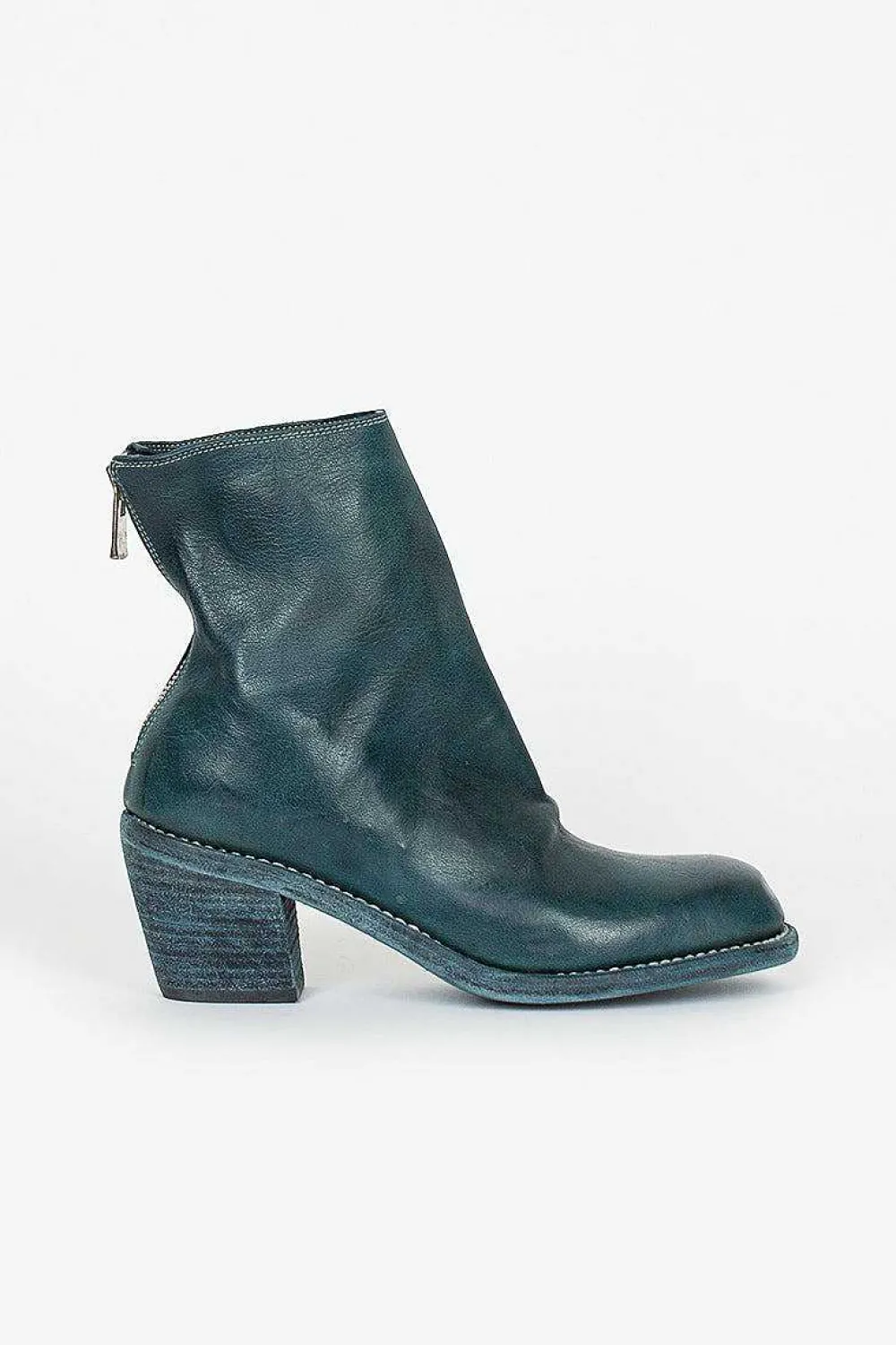 Guidi Sb06D Full Grain Cuban Heel Zip Back Boot Cv72T| Shoes