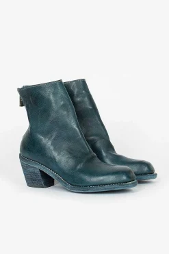 Guidi Sb06D Full Grain Cuban Heel Zip Back Boot Cv72T| Shoes