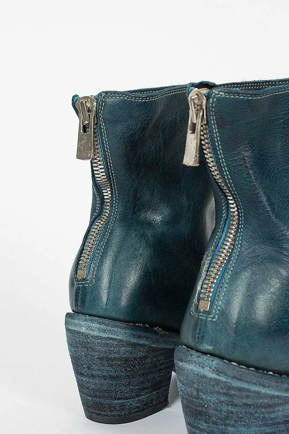 Guidi Sb06D Full Grain Cuban Heel Zip Back Boot Cv72T| Shoes