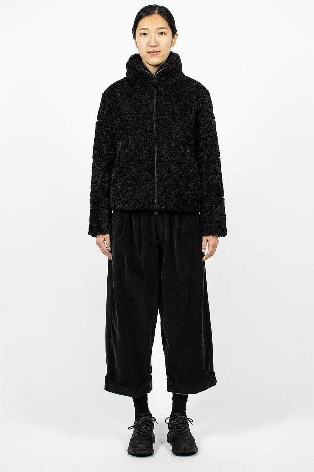 Moncler Segura Teddy Jacket Black| Outerwear