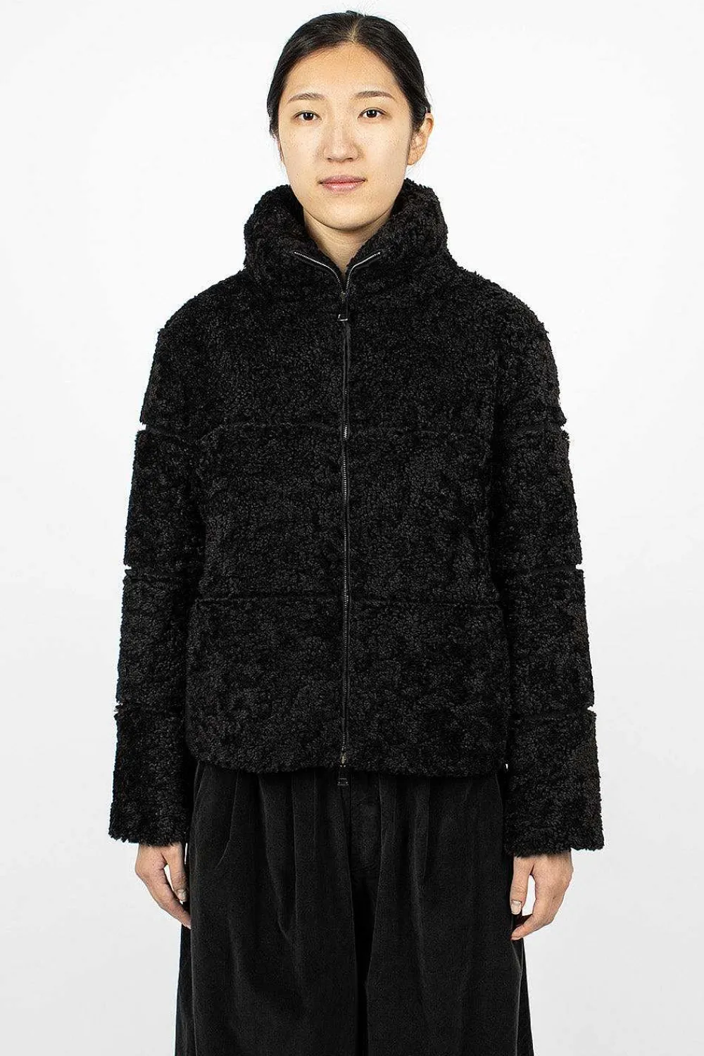 Moncler Segura Teddy Jacket Black| Outerwear