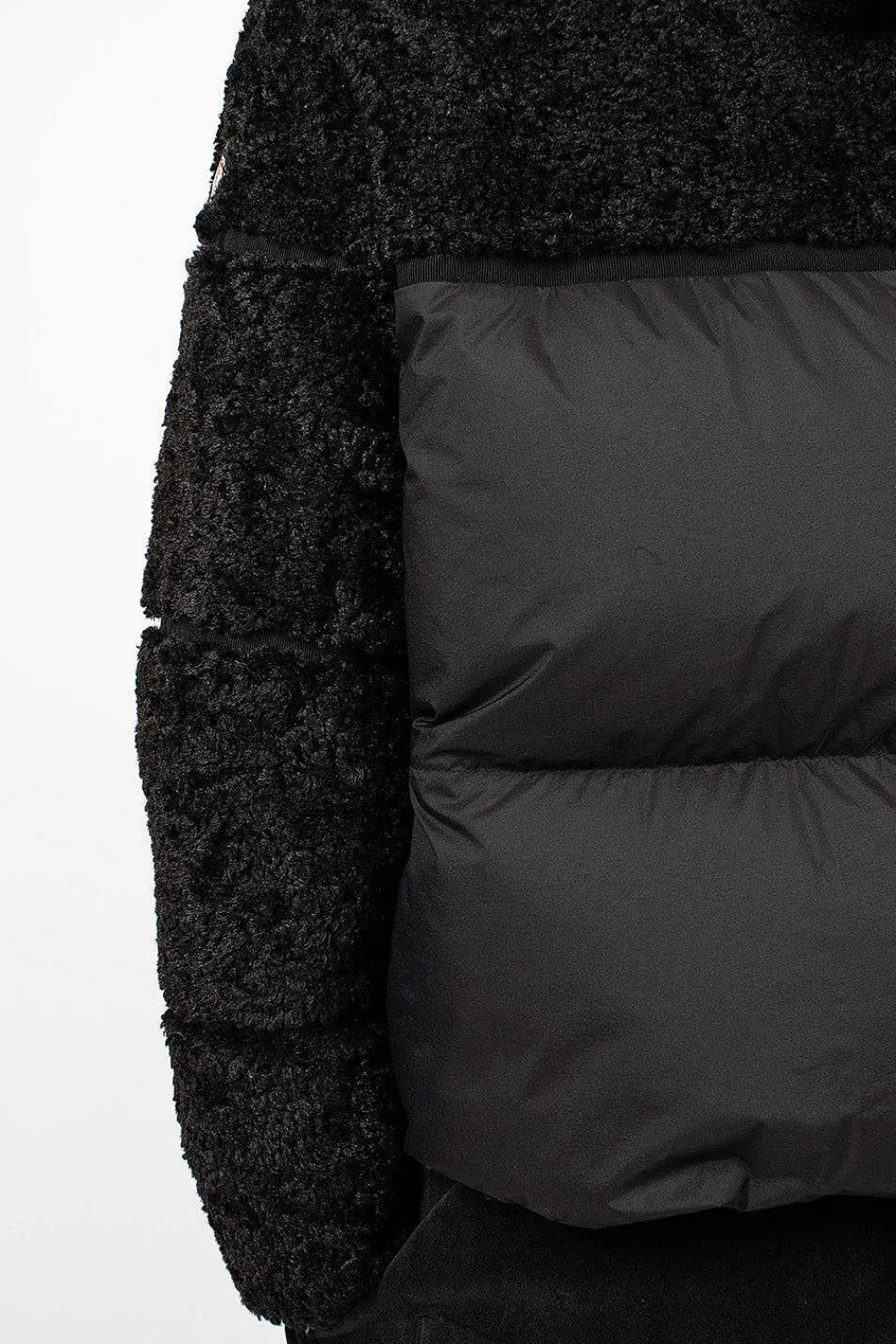 Moncler Segura Teddy Jacket Black| Outerwear