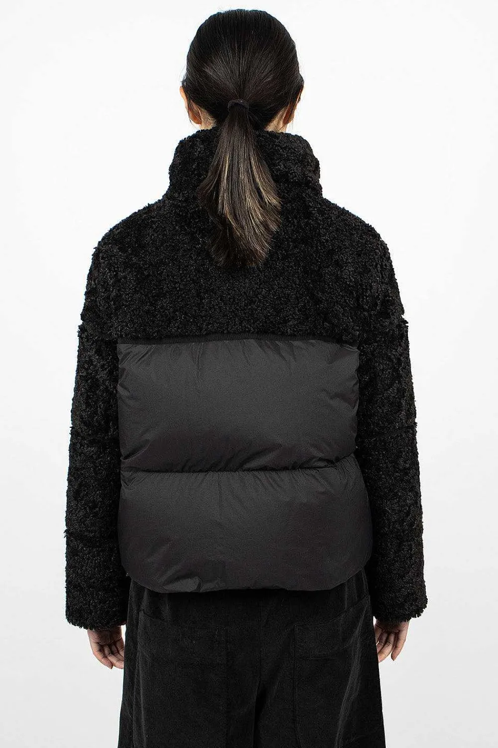 Moncler Segura Teddy Jacket Black| Outerwear