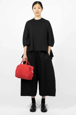 Comme Des Garçons Comme Des Garçons Sheepskin Handbag Red| Bags