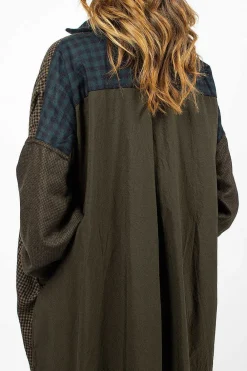 Daniela Gregis Shirt Dress Patchwork Mix| Dresses