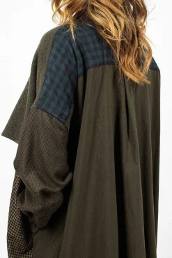 Daniela Gregis Shirt Dress Patchwork Mix| Dresses