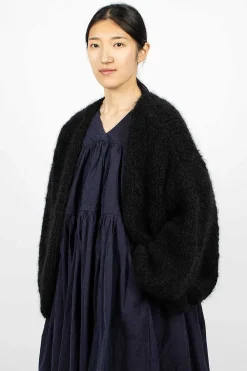 Casey Casey Short Cardigan Black| Outerwear