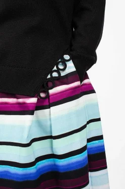 Dries Van Noten Shoulder Detail Jumper Black| Knitwear