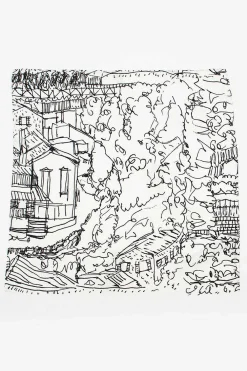 Daniela Gregis Silk Scarf Village Design| Scarves & Gloves