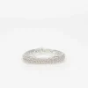 Maria Rudman Silver Hide B Bracelet 1| Bracelets
