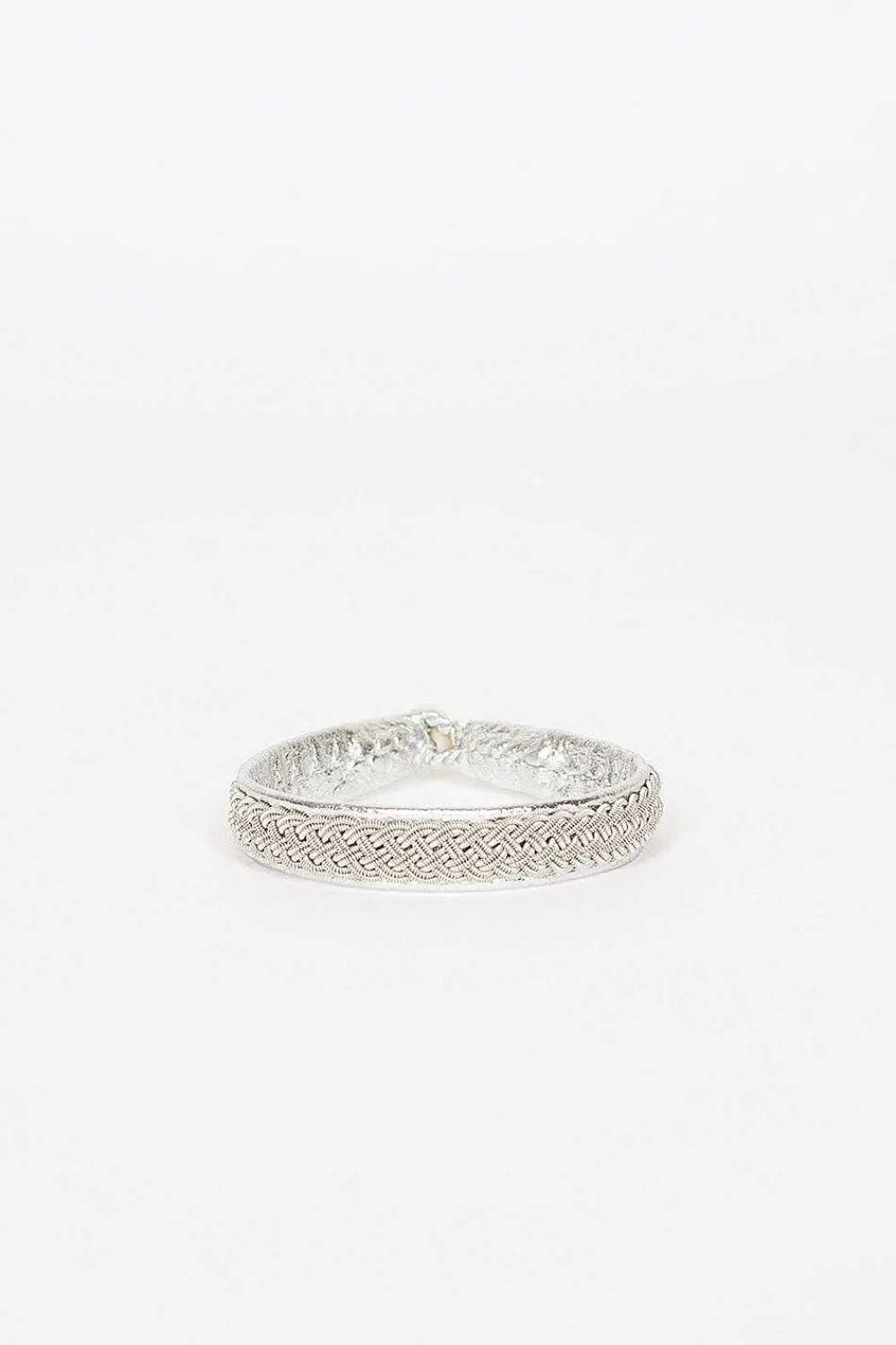 Maria Rudman Silver Hide B Bracelet 1| Bracelets