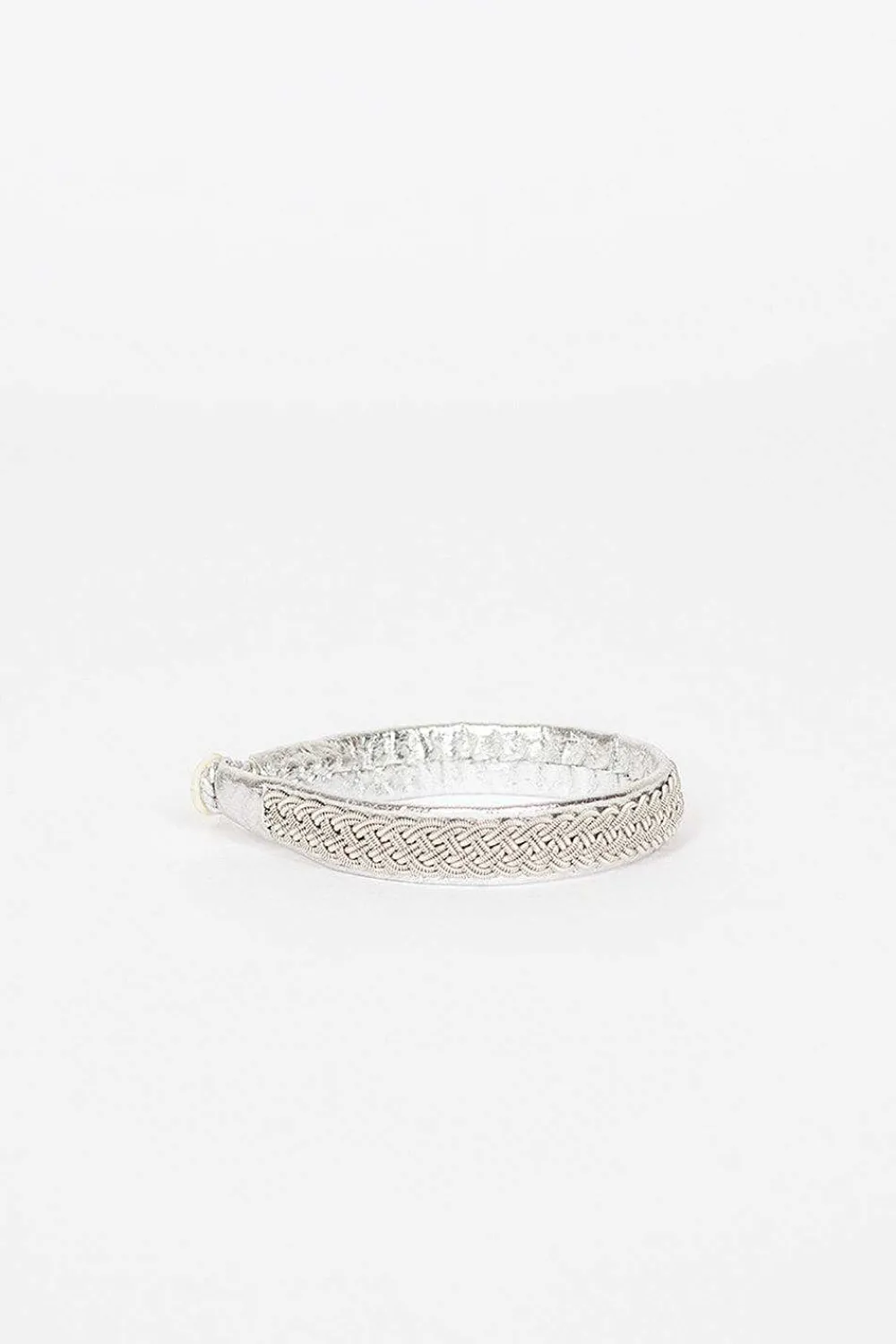 Maria Rudman Silver Hide B Bracelet 1| Bracelets