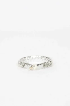 Maria Rudman Silver Hide B Bracelet 1| Bracelets