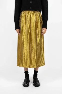 Eleph Simple Skirt Gold| Skirts