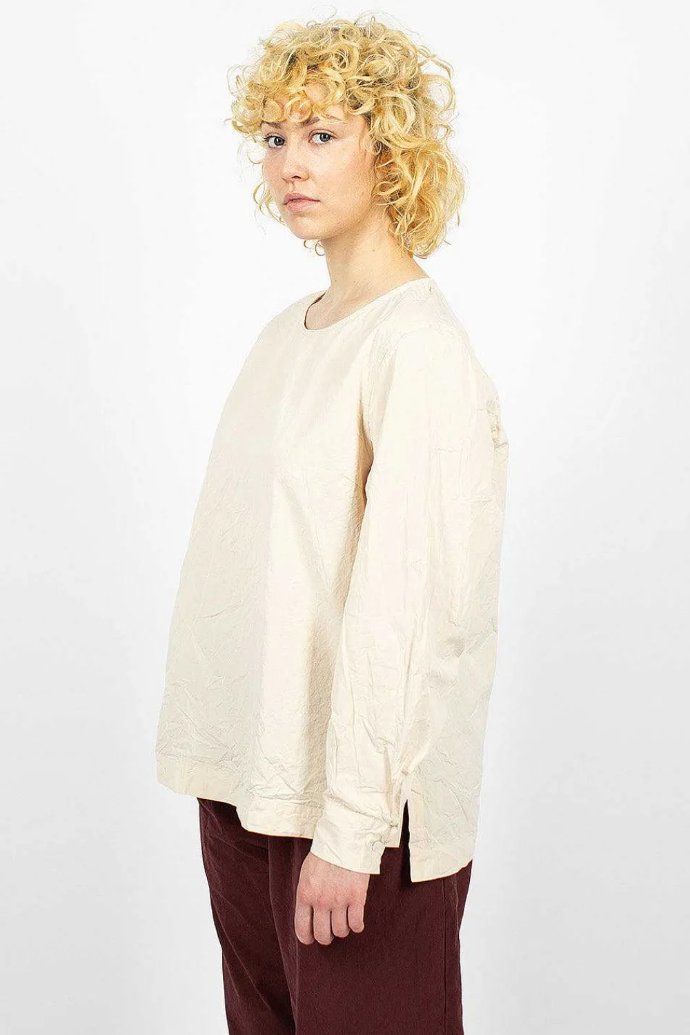 Casey Casey Simple Top Ivory| Tops