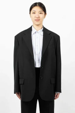 Acne Studios Single Breasted Suit Black| Outerwear