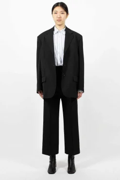 Acne Studios Single Breasted Suit Black| Outerwear