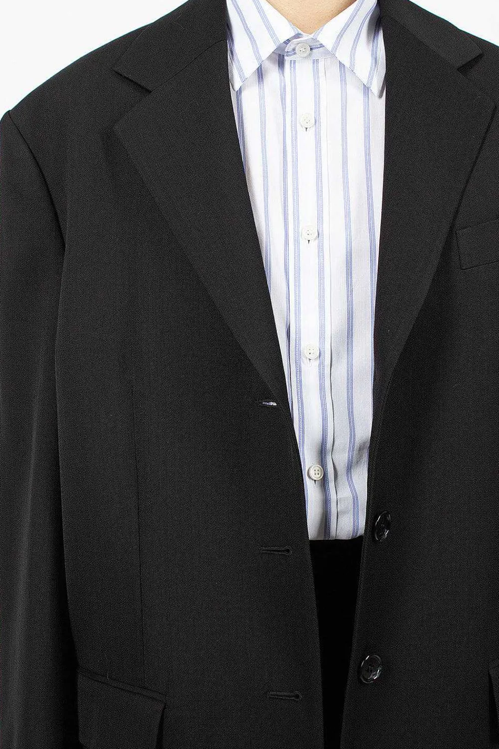 Acne Studios Single Breasted Suit Black| Outerwear