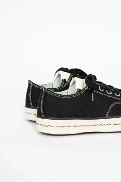 VISVIM Skagway Lo Black Canvas| Sneakers