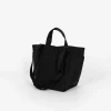BAGSINPROGRESS Small Side Pocket Tote Black| Bags